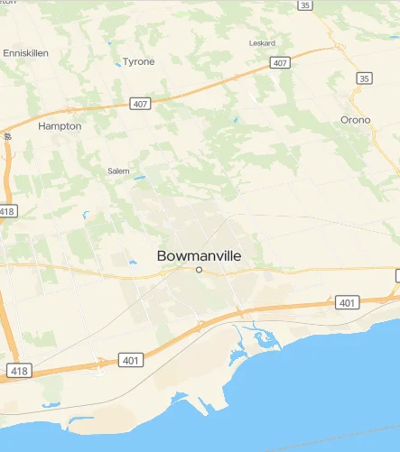 Service territory for appliance repair spruce Bowmanville ON