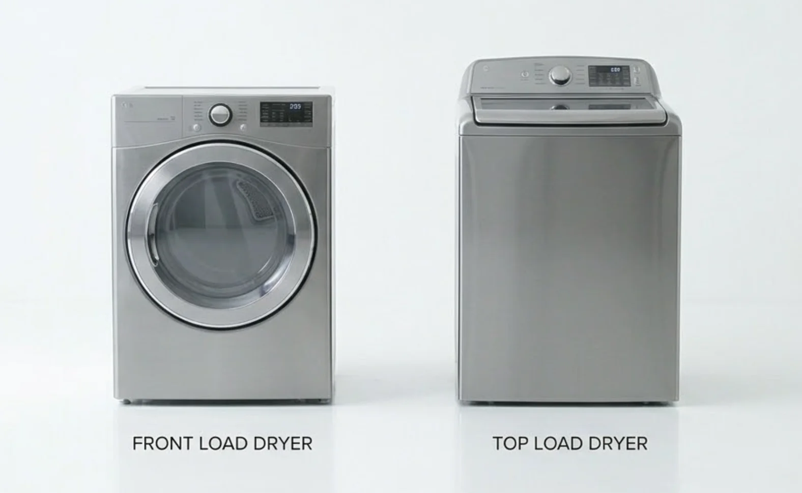 Modern premium laundry appliances